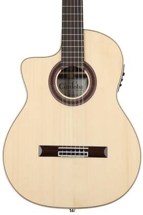99-752-0080 Cordoba Gk Studio Negra Left-handed Acoustic-electric Guitar - Natural