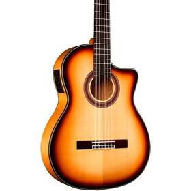 99-752-0110 Cordoba Gk Studio Flamenco Acoustic-electric Guitar Edge Burst