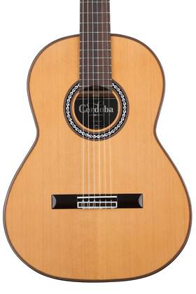 99-753-0130 Cordoba C9 Parlor 7/8 Size Nylon String Acoustic Guitar - Cedar