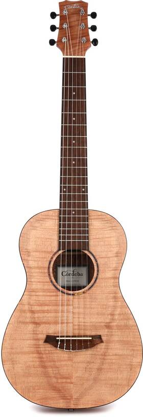 99-754-0020 Cordoba Mini Ii Fmh Nylon String Acoustic Guitar - Flamed Mahogany