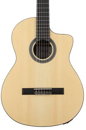 99-755-0090 Cordoba Prot G C1m-ce Acoustic Guitar - Natural With Cutaway And Electronics