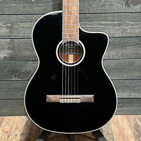 Cc12201508 Cordoba Fusion 5 Jet Acoustic-electric Classical Guitar - Black