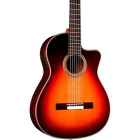 05415 Cordoba Fusion Orchestra Ce Crossover Classical A E Guitar Teardrop Sunburst