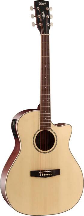 Cort 809625361624 Gamedxop Grand Regal Acoustic Electric Cutaway Guitar. Open Pore