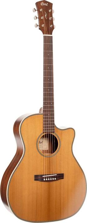 Es-ga4 Cort Ga4nsg Essence Series Auditorium Acoustic Electric Guitar. Natura