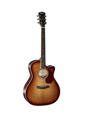 Golda8lb-u Cort Golda8lb Gold A8 Grand Auditorium Acoustic Electric Cutaway Guitar - Light