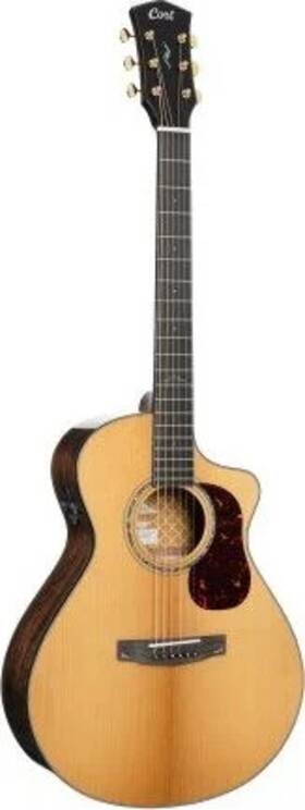 Goldmc6nat Cort Gold Series Gold-mc6 Acoustic-electric Guitar Natural Gloss