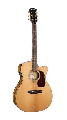 Goldoc6-bo-u Cort Goldoc6-bo Gold Series Oc6 Bocote Acoustic Electric Guitar - Natural Glossy