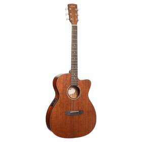 L60mceop-u Cort L60mceop Om Cutaway Acoustic-electric Guitar - Mahogany Open Pore Finish