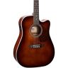 Mr500ebr-a-u Cort Mr500e Mr Dreadnought Venetian Cutaway A E Guitar Brown Burst