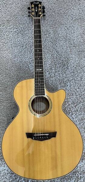 Sfx10nat Cort Nice Model Sfx-10 Nat Acoustic Electric Guitar With Gig Bag