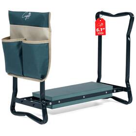 Gk-001 Courtyard Dew Garden Seat And Kneeler - Upgraded Widened Eva Cushion 6.1 Inch Wider