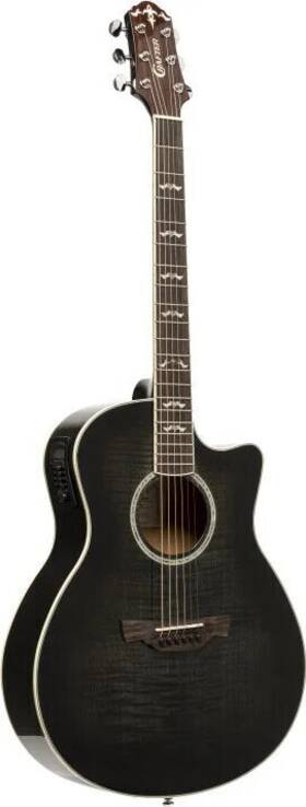 Crafter 806383270908 Noble Series Small Jumbo Acoustic-electric Guitar With Flamed Maple Top
