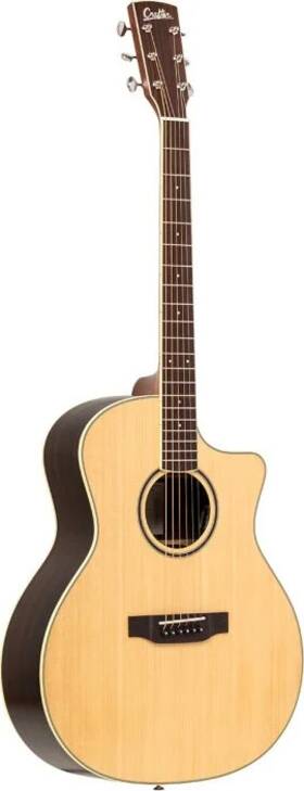 Crafter 882030283277 Es Series Grand Auditorium Cutaway Acoustic-electric Guitar With Solid Spruc