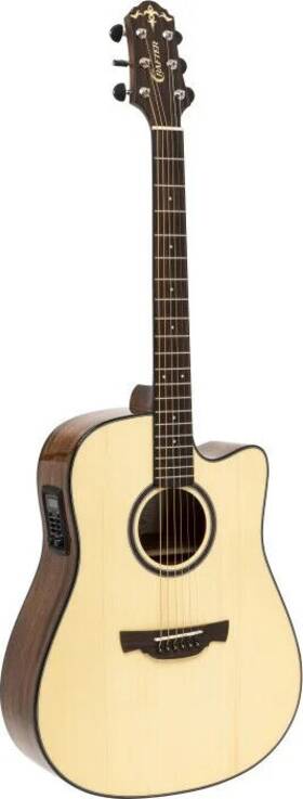 D600ce Crafter Able Series 600 Dreadnought Electric-acoustic Guitar With Solid Spruce Top