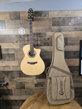 G20ce Crafter Stage Series Stg Pro Grand Auditorium Acoustic Electric Guitar
