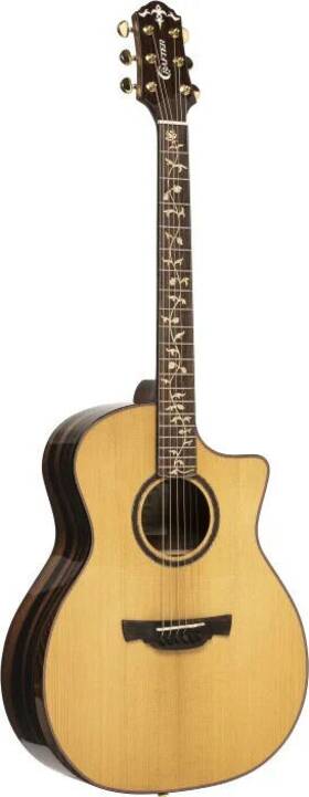 G28ce Crafter Vl Series 28 Grand Auditorium Acoustic-electric Cutaway With Solid Vvs Spruc