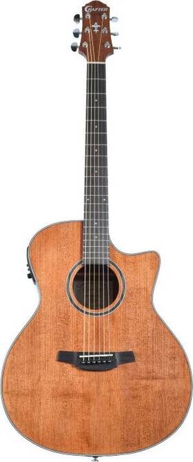 Hg100-ce-br Crafter Silver Series 100 Grand Auditorium Acoustic-electric Guitar With Cutaway