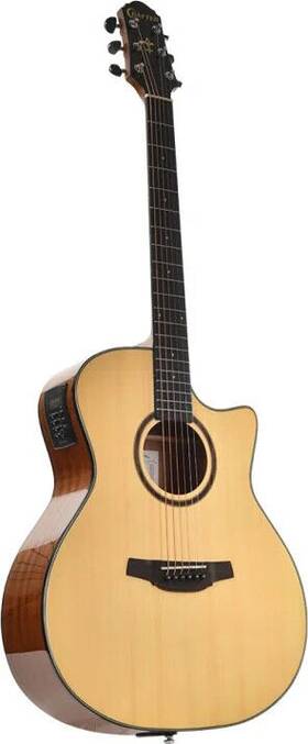 Hg250-ce-n Crafter Silver Series 250 Grand Auditorium Acoustic-electric Guitar With Cutaway