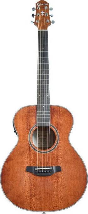Hm100e-br Crafter Silver Series 100 Mini Acoustic-electric Guitar