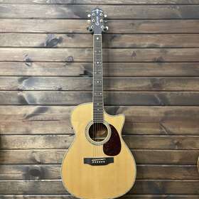 Tc035 Crafter Tc035/n Acoustic Electric Guitar Korea Comes With New Strings