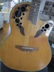 Cs-247 Ovation Celebrity Deluxe Beautiful Natural Finish Problem With Electronic