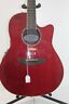 Cs28-rr Ovation Celebrity Standard Super Shallow Acoustic Electric Ruby Red