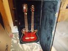 Csd222 Ovation Acoustic Electric Shallow Body Double Neck Cutaway Guitar String