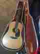 D-18s Martin 1973 12 Fret Slot Head Acoustic Guitar W Case Brazilian Rosewood