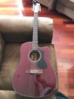 D125-ce Guild Solid Mahogany In Red Finish