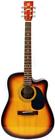 D41445vs Standard Hand Crafted Spruce Top Sunburst Cutaway Acoustic Guitar