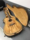 D46ce Spnat Washburn New Splated Maple Acoustic Electric Guitar Grover Case