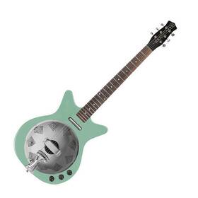 D59reso-aqua Danelectro 59 Resonator Vintage Aqua
