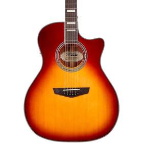 197885 Dangelico 197881217785 Dftangelico Premier Gramercy Grand Auditorium A/e Guitar Iced Tea Burst Rf
