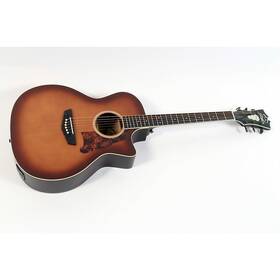 1978812458 Dangelico 197881252458 Dftangelico Premier Gramercy Acoustic-electric Guitar Caramel Burst Ob