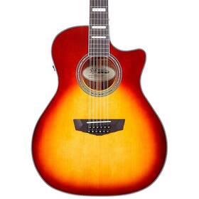 Dangelico 197881263546 Dftangelico Fulton 12-string Grand Auditorium A/e Guitar Itb Rf