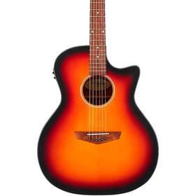 Dangelico 197881454791 Dftangelico Premier Gramercy Ls Ga A/e Guitar Matte 3-tone Burst Rf