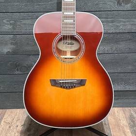 210718825 Dangelico Dftangelico Premier Tammany Orchestra Acoustic-electric Guitar - Ice Tea Burst