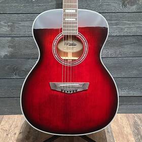 210817784 Dangelico Dftangelico Premier Tammany Orchestra Acoustic-electric Guitar - Trans Black