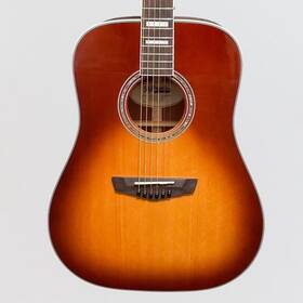 Cc210320656 Dangelico Dftangelico Premier Series Lexington Dreadnought Acoustic-electric Guitar - Ice