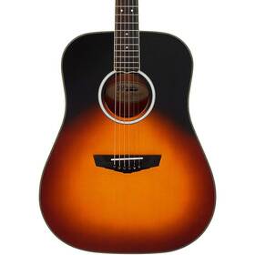 Daed300vsngp2 Dangelico Dftangelico Excel Lexington Dreadnought Acoustic-electric Guitar Vintage Sunset
