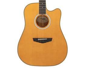 Daed500vnatgp2 Dangelico Dftangelico Excel Bowery Dreadnought Ce - Vintage Natural Open Box