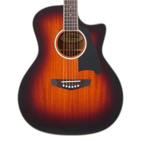 Daeg200mhbap Dangelico Dftangelico Excel Gramercy Grand Auditorium A/e Guitar - Mahogany Burst