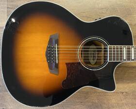 Dangelico Dalpg212vsbgc Dftangelico Premier Fulton 12-string Acoustic-electric Guitar