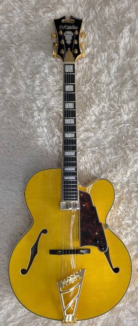 Dapexl1ghnbgt Dangelico Dftangelico Premier Exl-1 Hollow Body Electric Guitar With Bag Gloss Honey Blonde