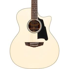 Dapg200gwwap Dangelico Dftangelico Premier Gramercy Grand Auditorium A/e Guitar Gloss White Wash