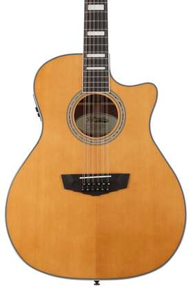 Dapg212vnataps Dangelico Dftangelico Premier Fulton 12-string Acoustic-electric Guitar - Vintage Natural