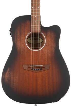 Daplsd500agdcp Dangelico Dftangelico Premier Bowery Ls Acoustic-electric Guitar - Aged Mahogany