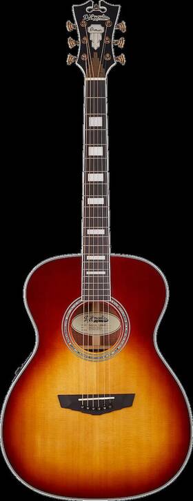 Dangelico Guitars 680196090629 Dftangelico Premier Tammany - Iced Tea Burst