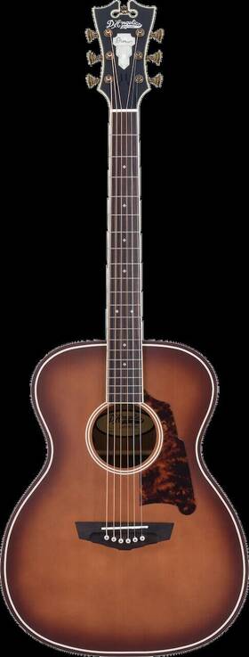 Dangelico Guitars 810114581780 Dftangelico Premier Tammany - Caramel Burst
